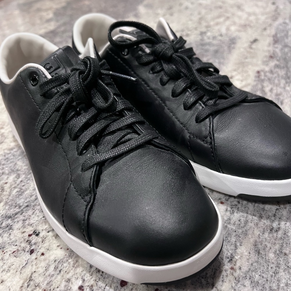 Cole Haan Grand Pro Sneakers Women 8.5 - Black & Optic White